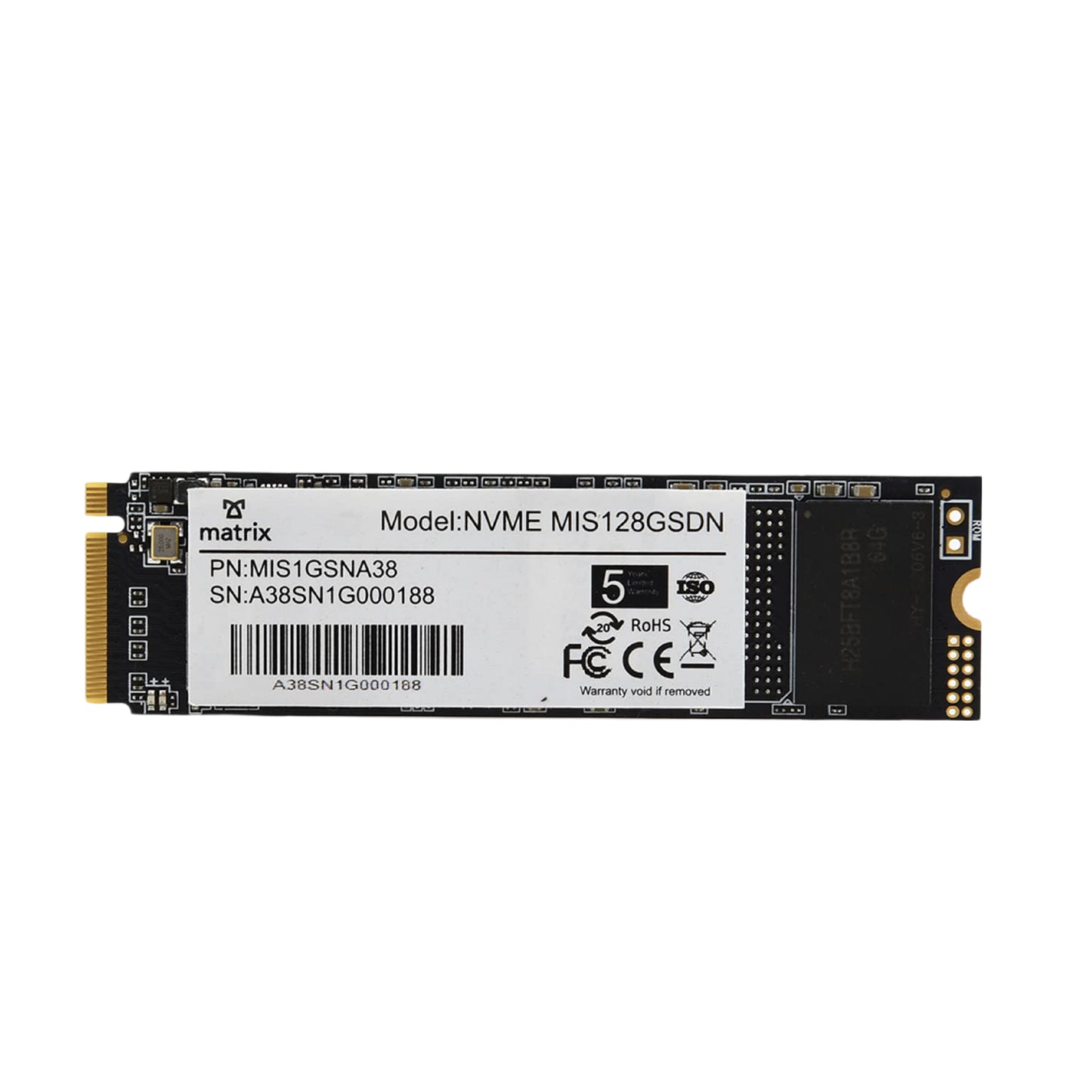 NVME SSD 128GB