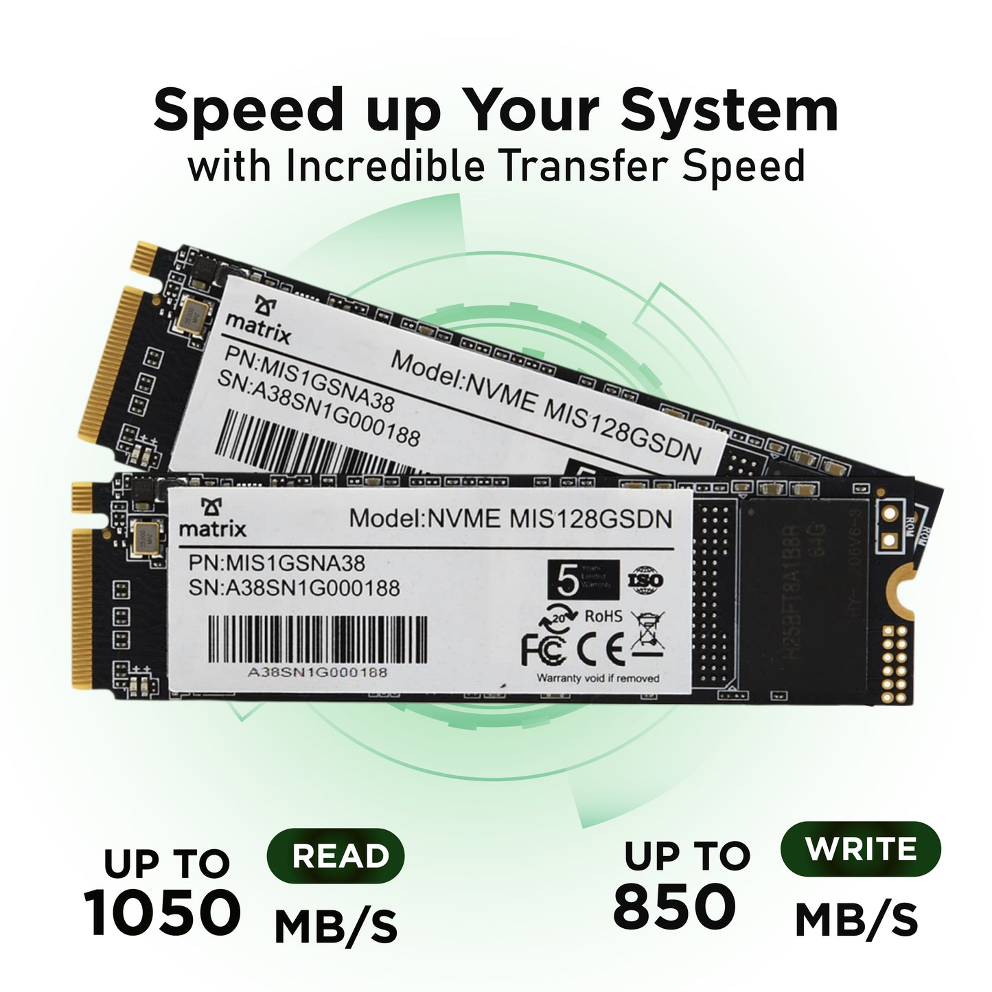 NVME SSD 128GB