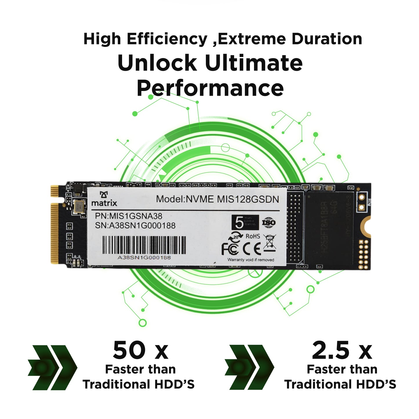 NVME SSD 128GB