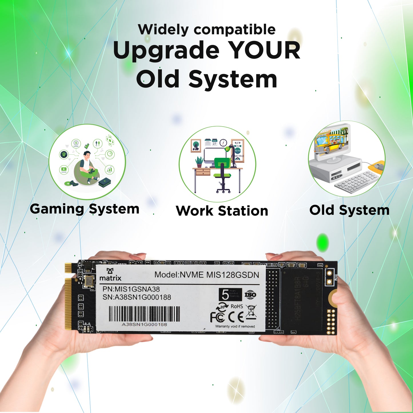 NVME SSD 128GB
