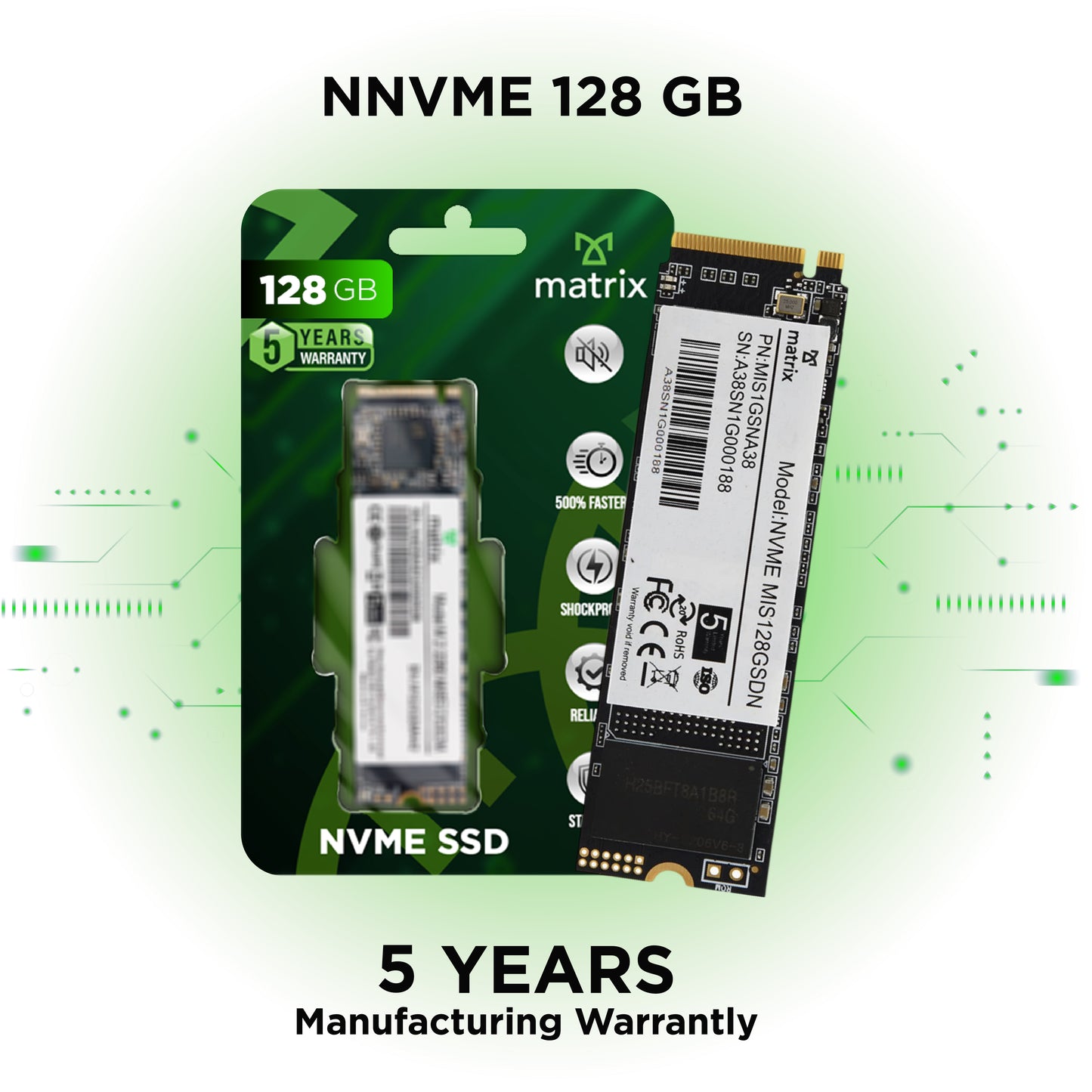 NVME SSD 128GB