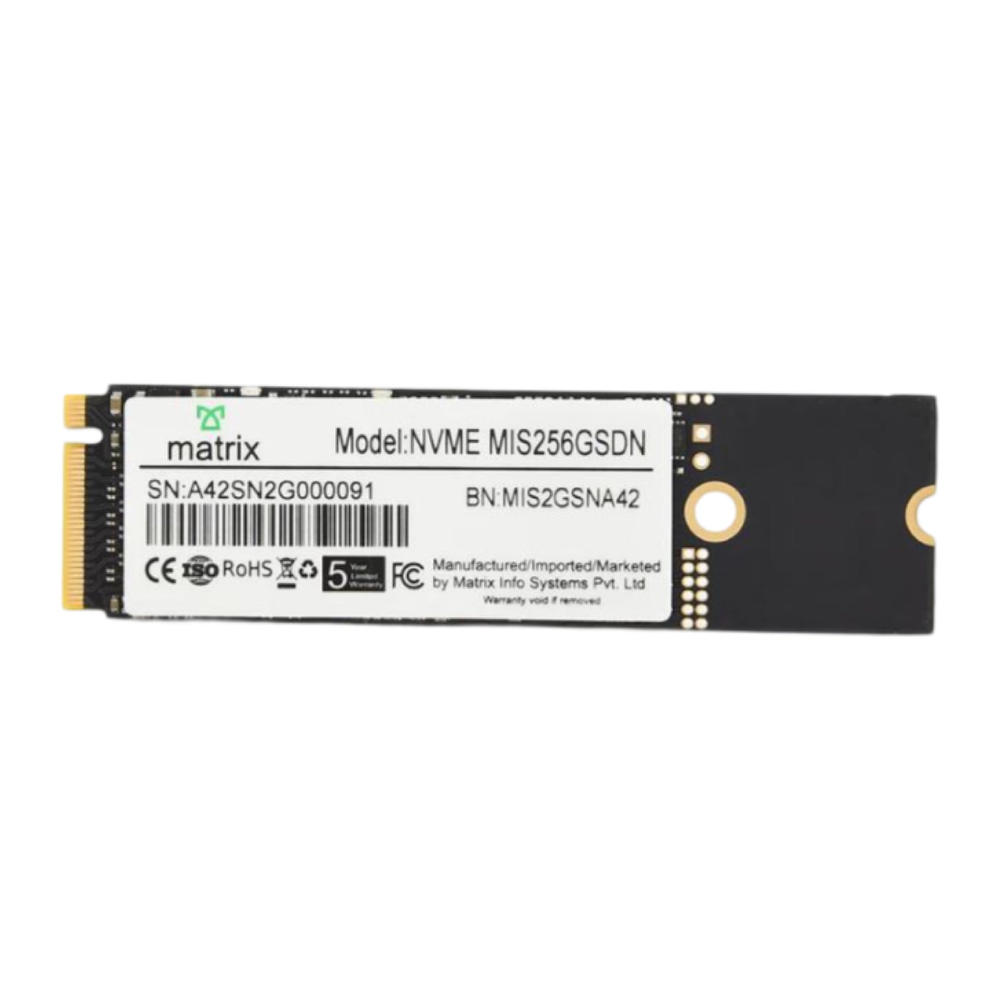 NVME SSD 256GB