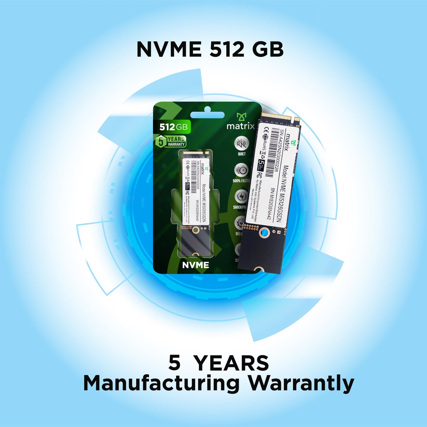 NVME SSD 512GB