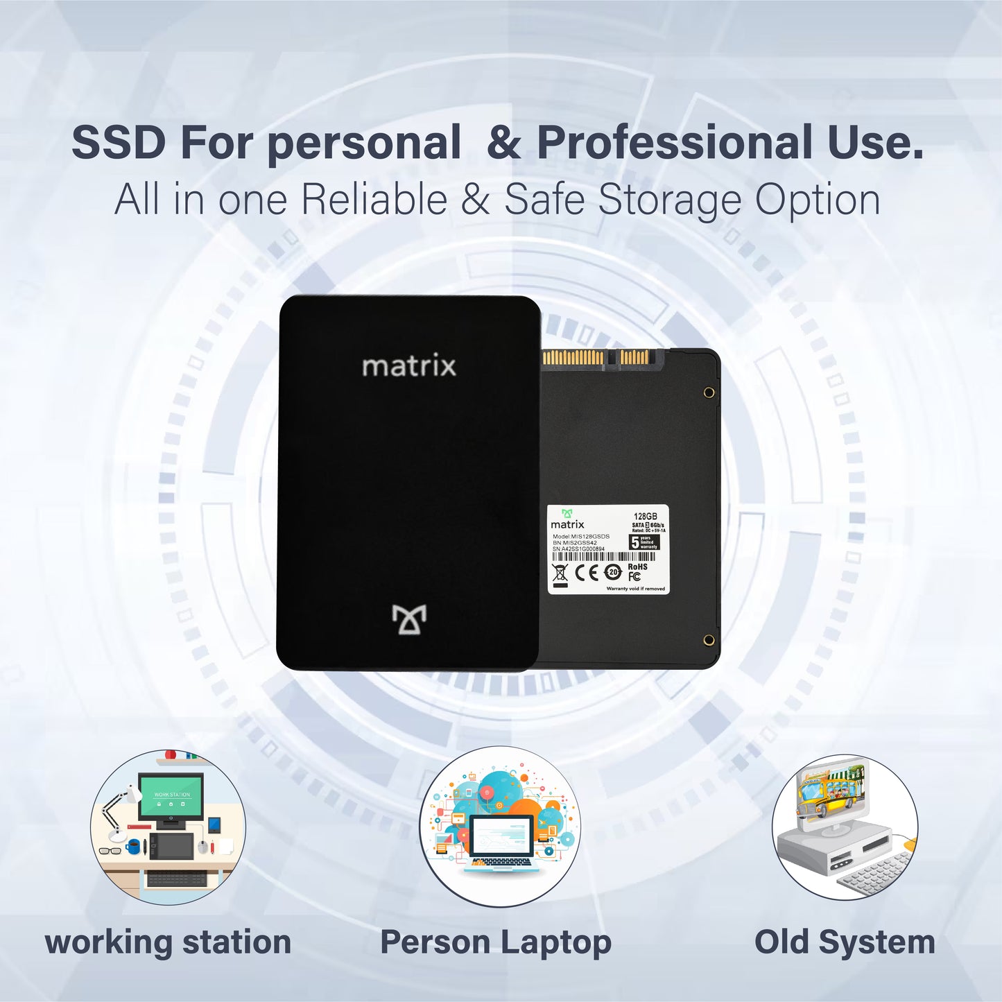 SATA SSD 128GB