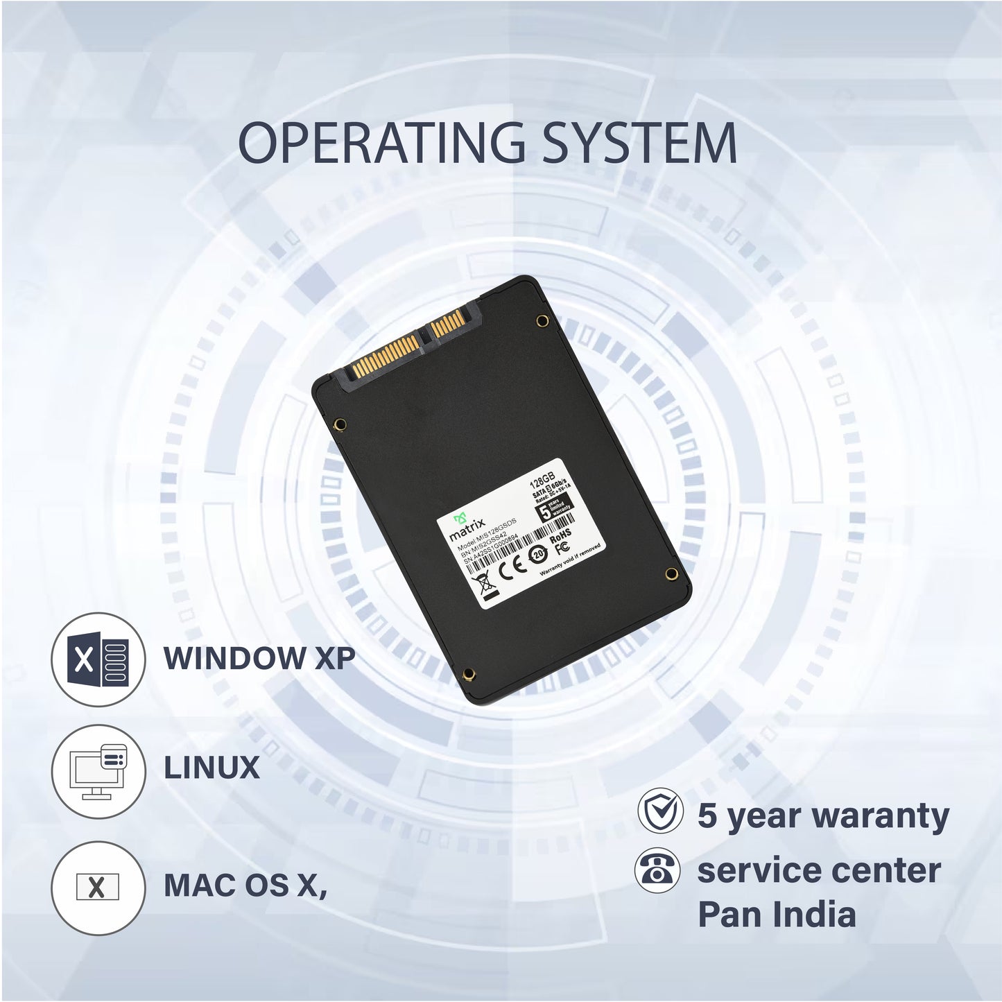 SATA SSD 128GB