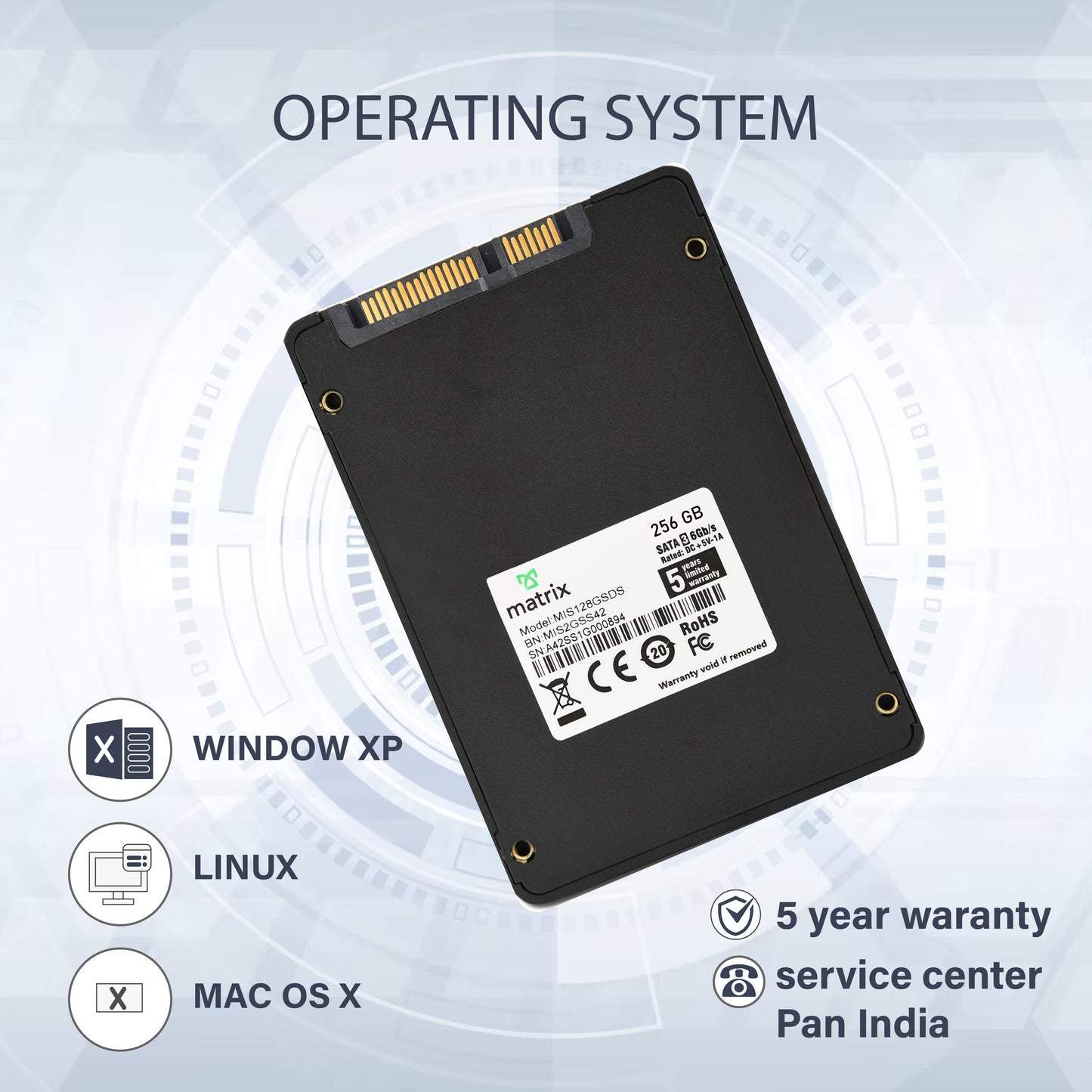 SATA SSD 256GB