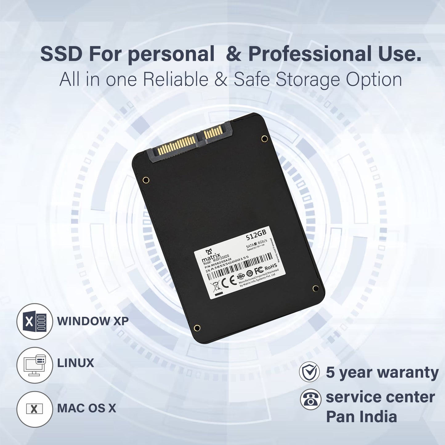 SATA SSD 512GB