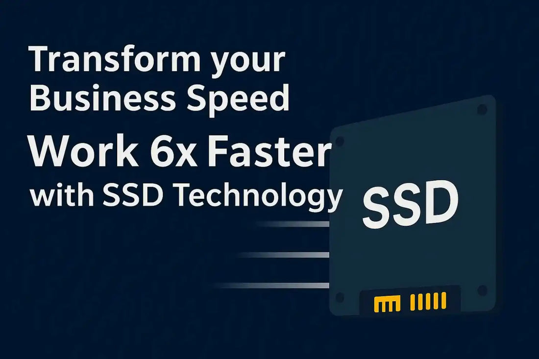 Transform your Business Speed: Work 6x Faster with SSD Technology