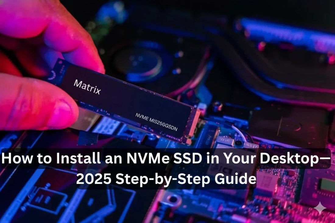 How to Install an NVMe SSD in Your Desktop –  Step-by-Step Guide