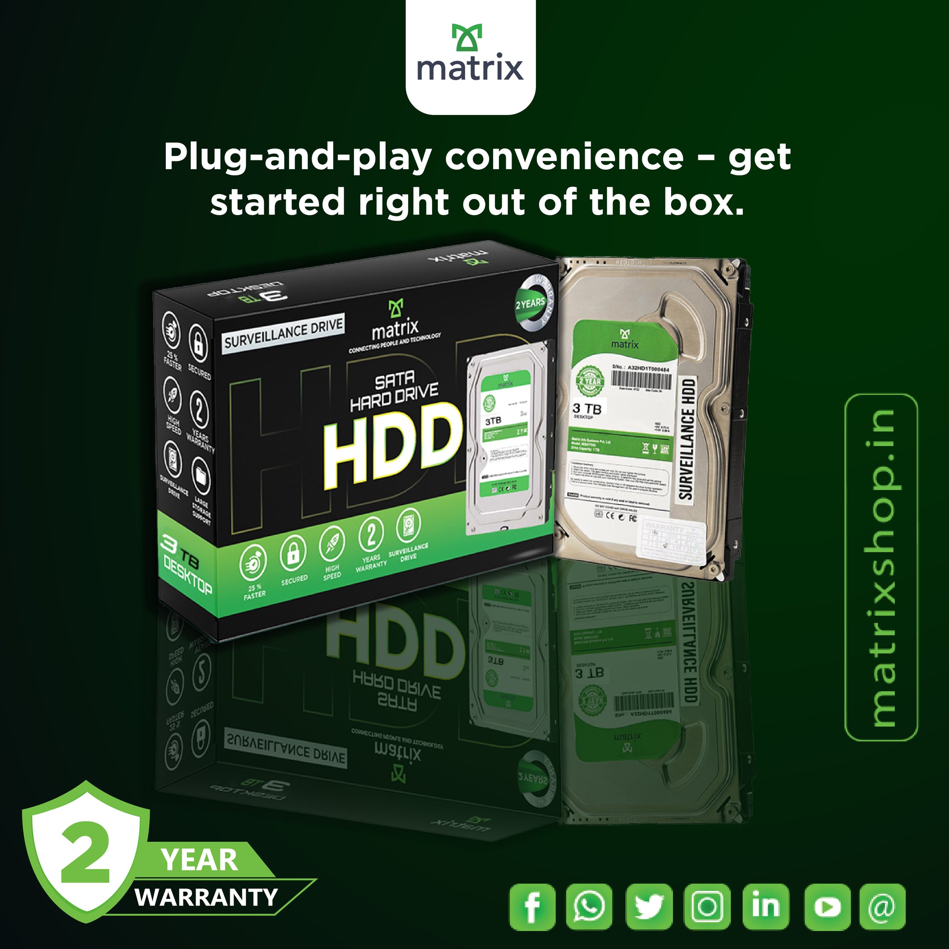 7200 Rpm Hdd Hard Drive Performance Comparison GEONIX 2TB SATA 6Gb