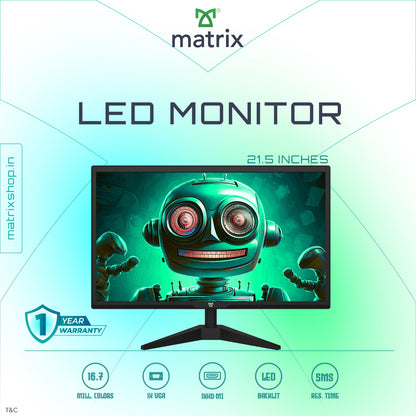 Matrix VisionMax 21.5" LED Monitor