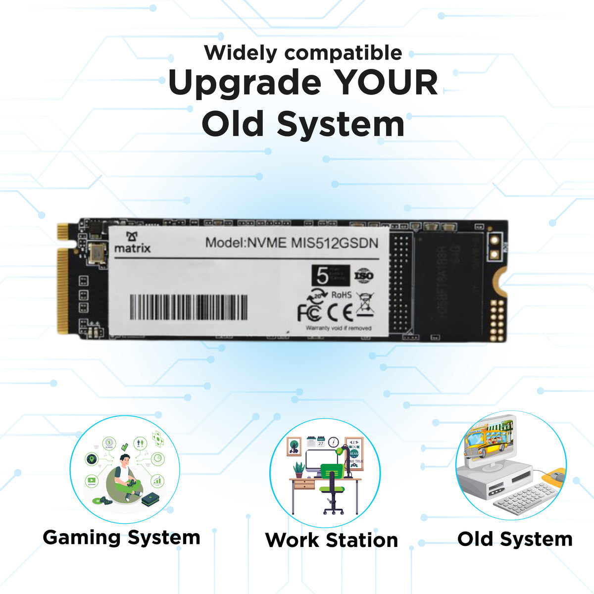 Buy NVMe SSD 512GB – Fast & Spacious | Order Now