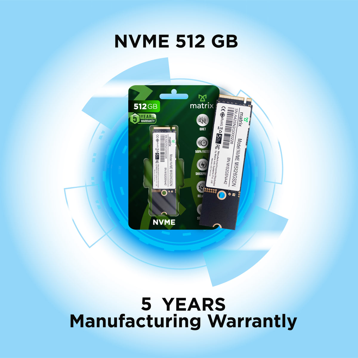 Buy NVMe SSD 512GB – Fast & Spacious | Order Now