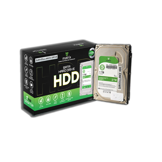 Matrix 1TB SATA Internal Hard Disk Drive for Desktop, 3.5 Inch, High-Speed 7200 RPM