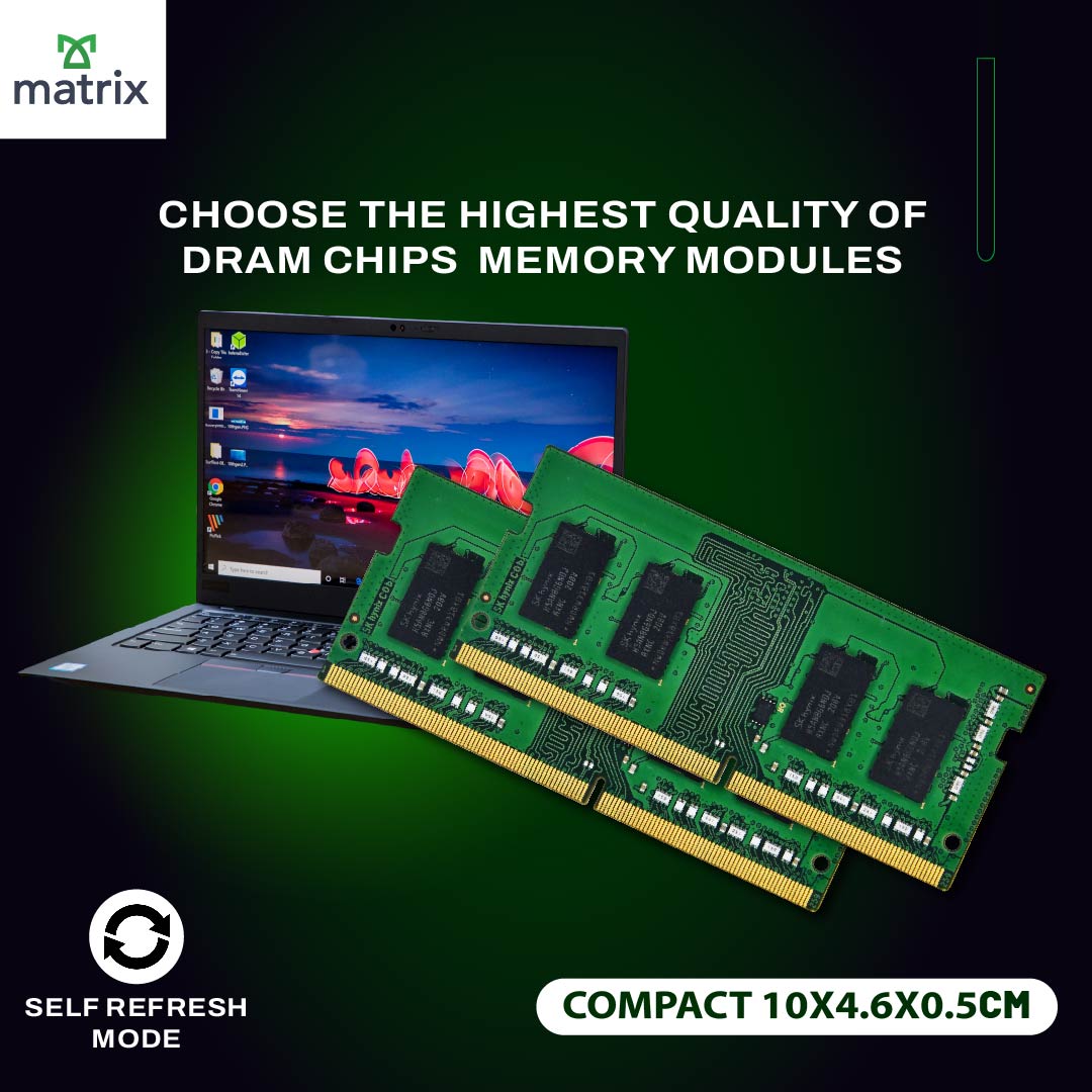 Ram Form Matrix Shop Matrix DDR4 4GB RAM for Laptop 2666MHz – Buy