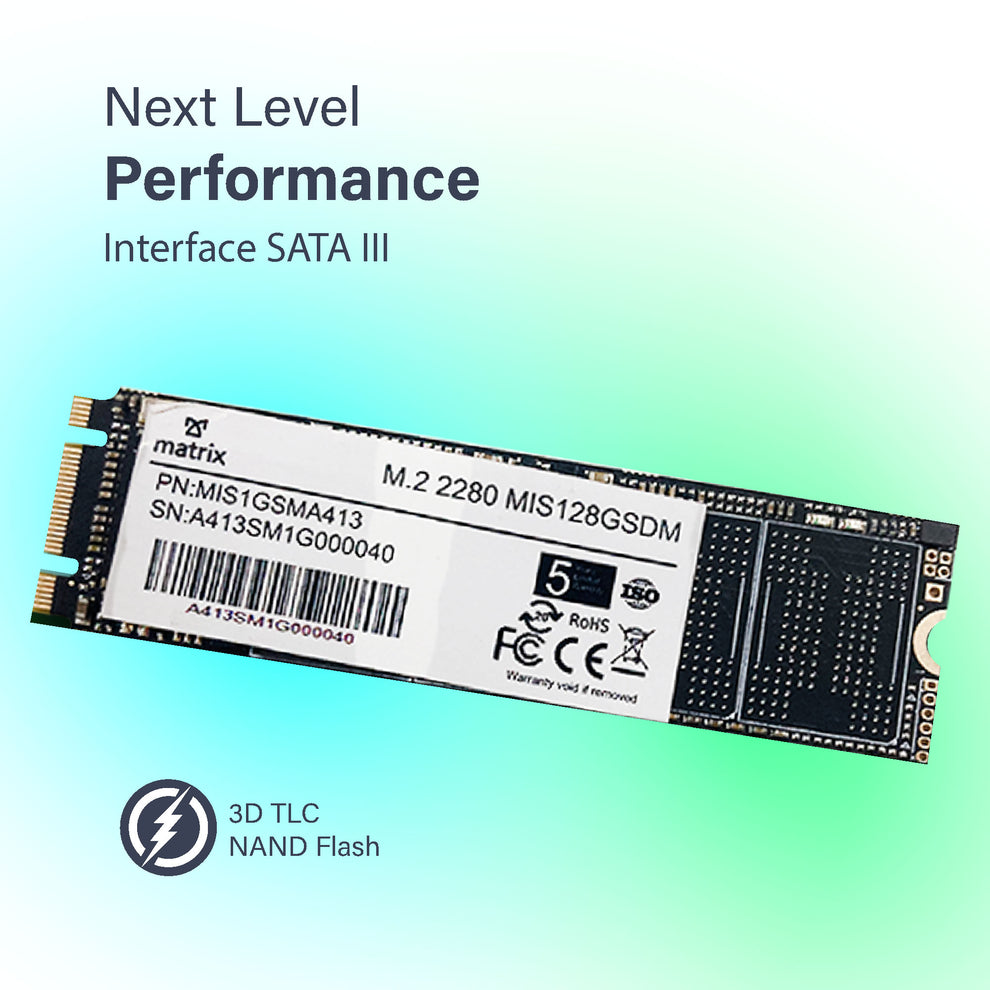 M.2 SSD 128GB – Matrix Connecting People & Technology