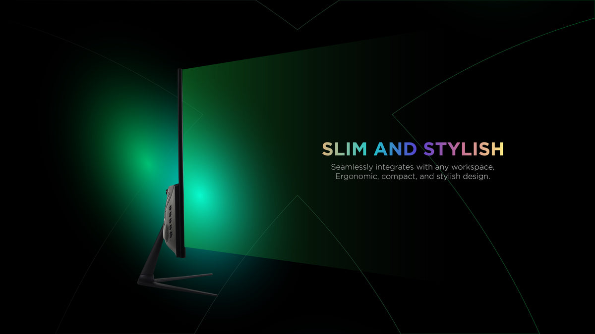 21.5” FHD FRAMELESS MONITOR | 1920x1080 Resolution | Frameless Design ...