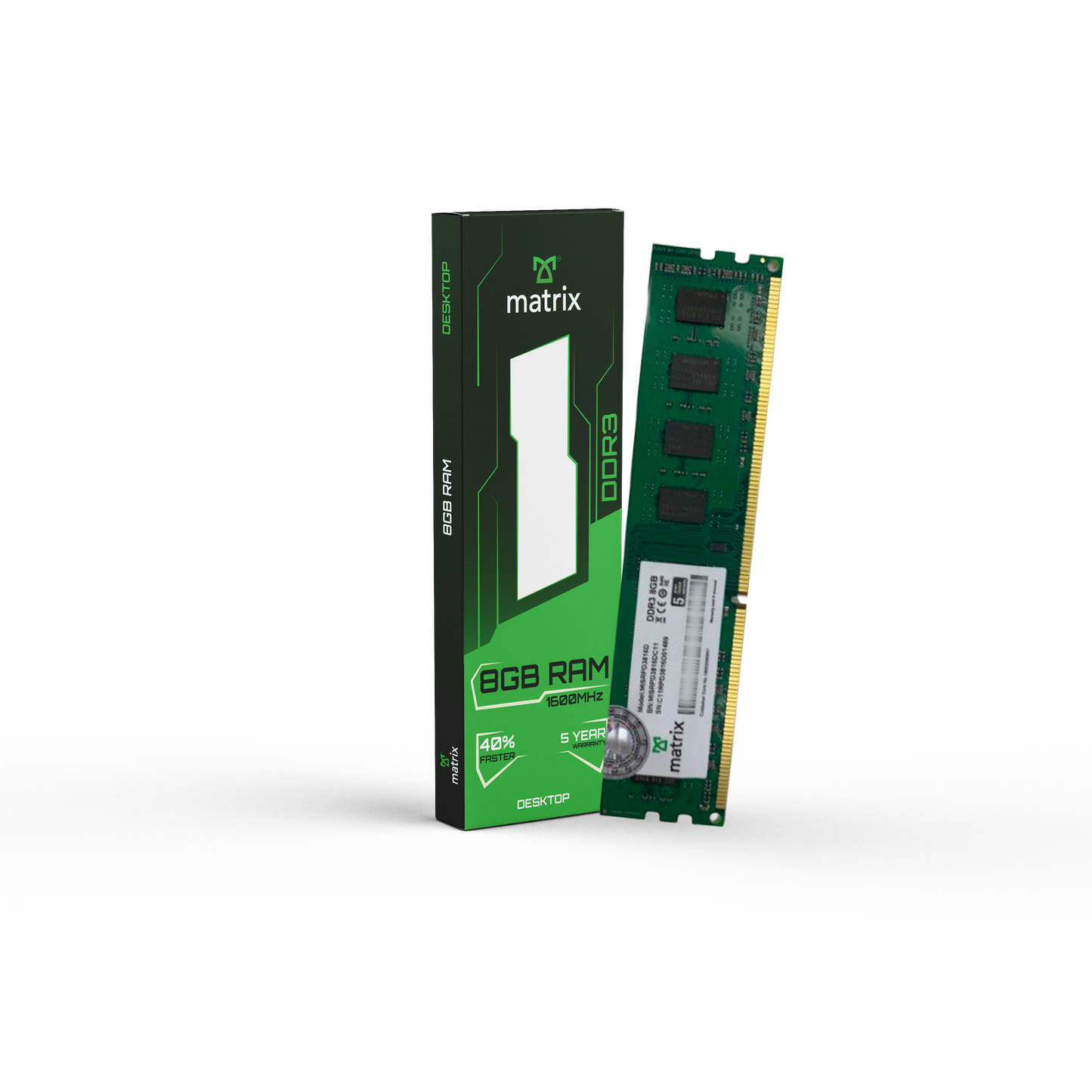 RAM 8 GB DDR3 1600 MHz Desktop