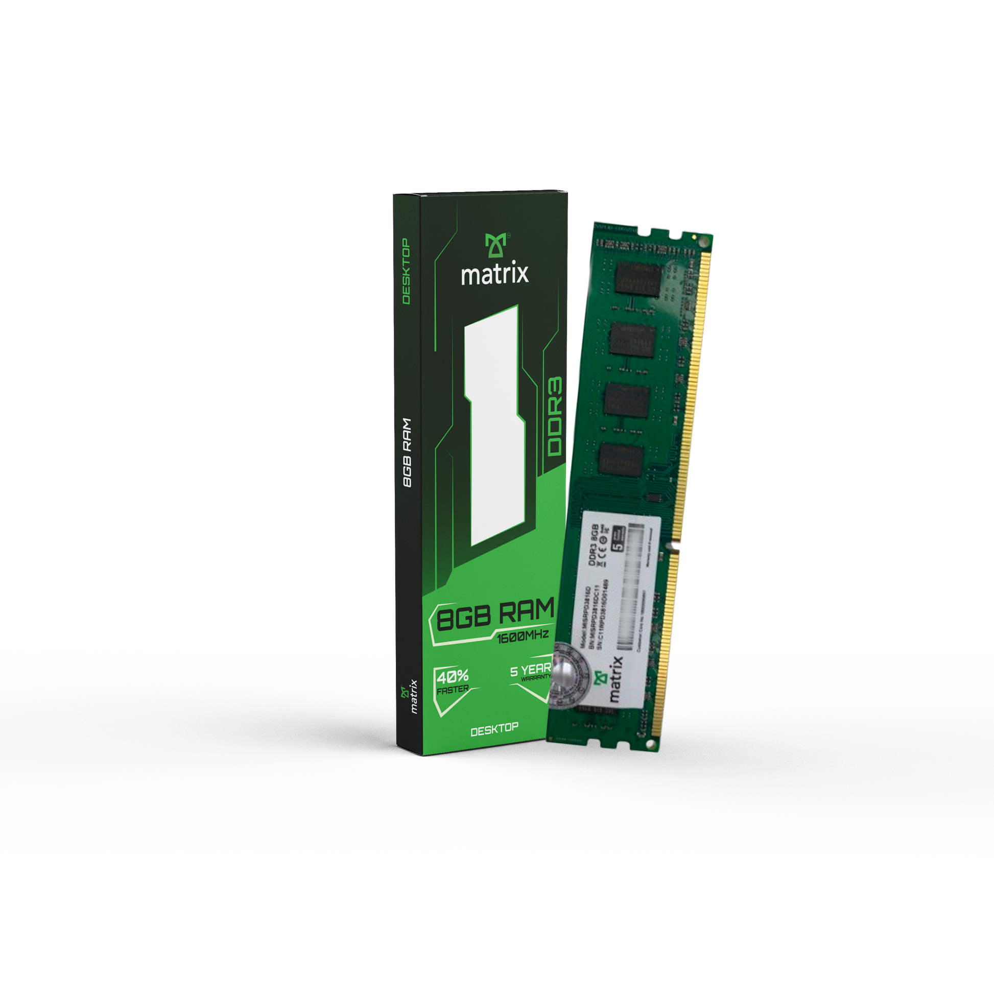 Matrix 8GB DDR3 1600MHz Desktop RAM – Matrix Connecting People & Technology